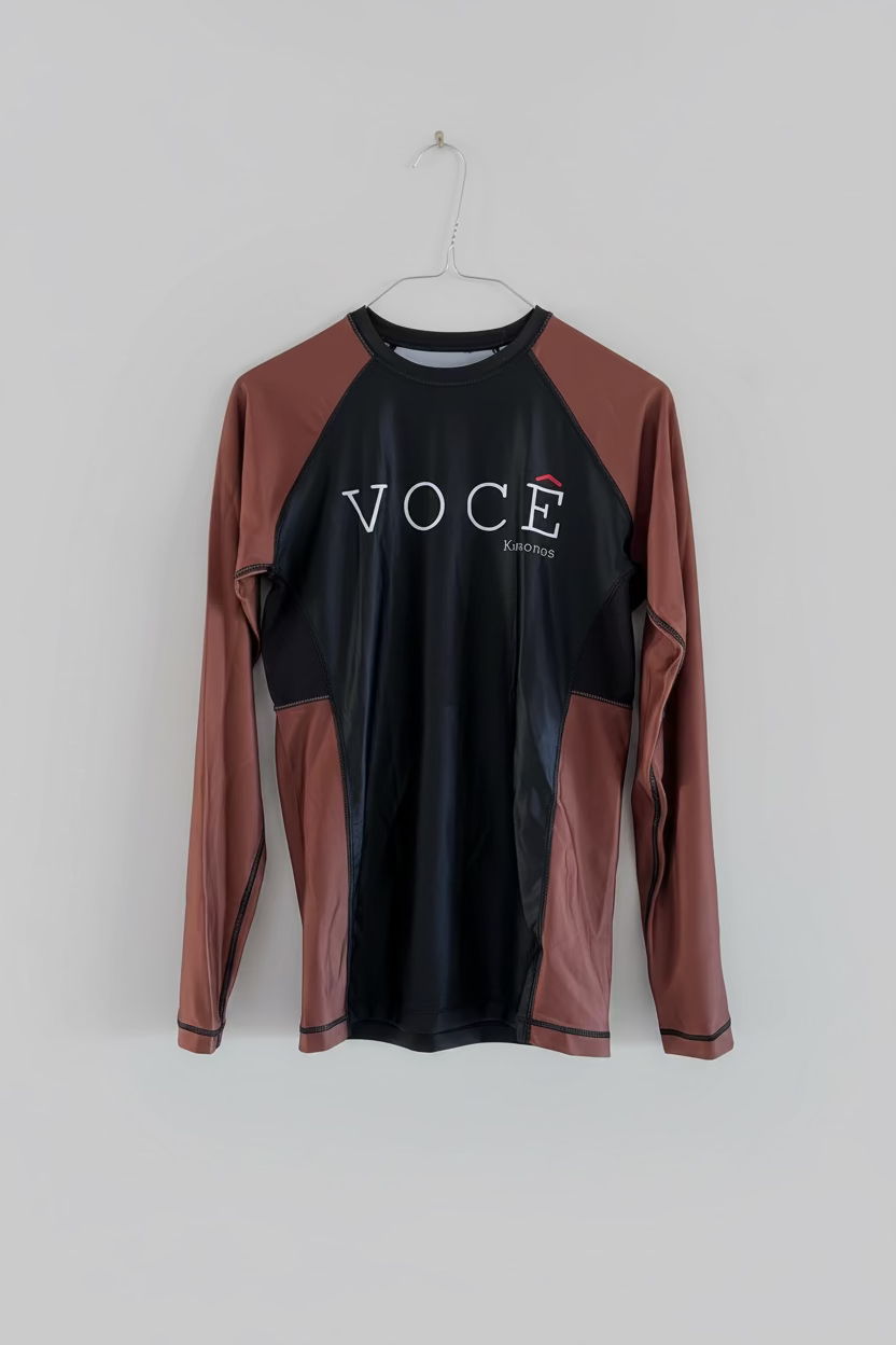 Ranked rashguard 1.0 Long sleeve - Brown
