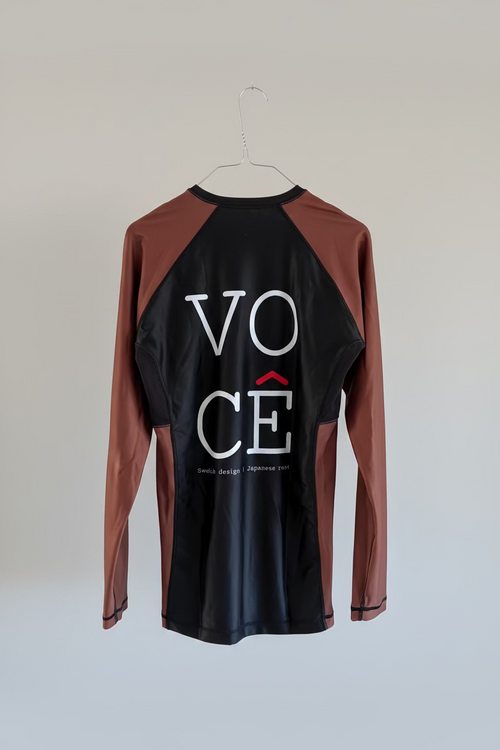 Ranked rashguard 1.0 Long sleeve - Brown