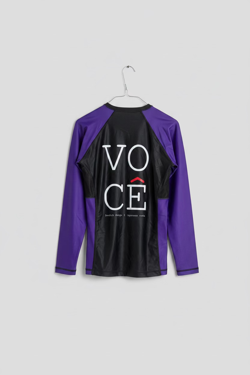 Ranked rashguard 1.0 Long sleeve - Purple